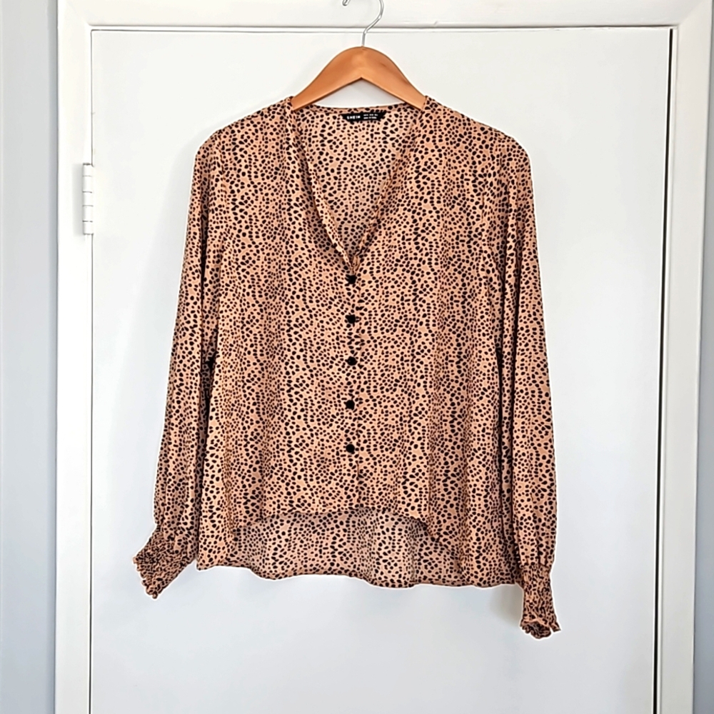 Top - Spotted Print